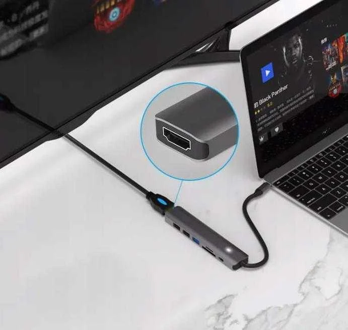 Šakotuvas Stotis/Replikatorius Zenwire USB-C (0000000321)