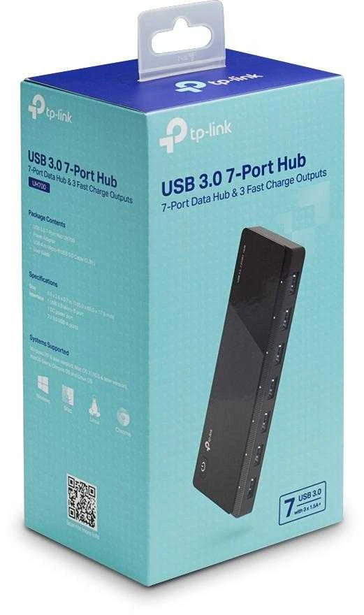 TP-LINK UH700 USB 3.0 7 prievadų šakotuvas