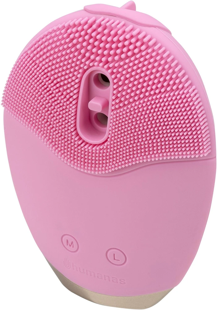 Elektrinis Veido Šepetėlis Humanas Aura Foam Sonic (Rožinis)