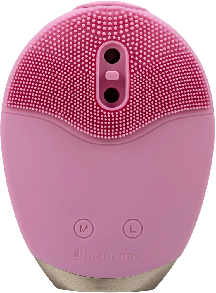 Elektrinis Veido Šepetėlis Humanas Aura Foam Sonic (Rožinis)