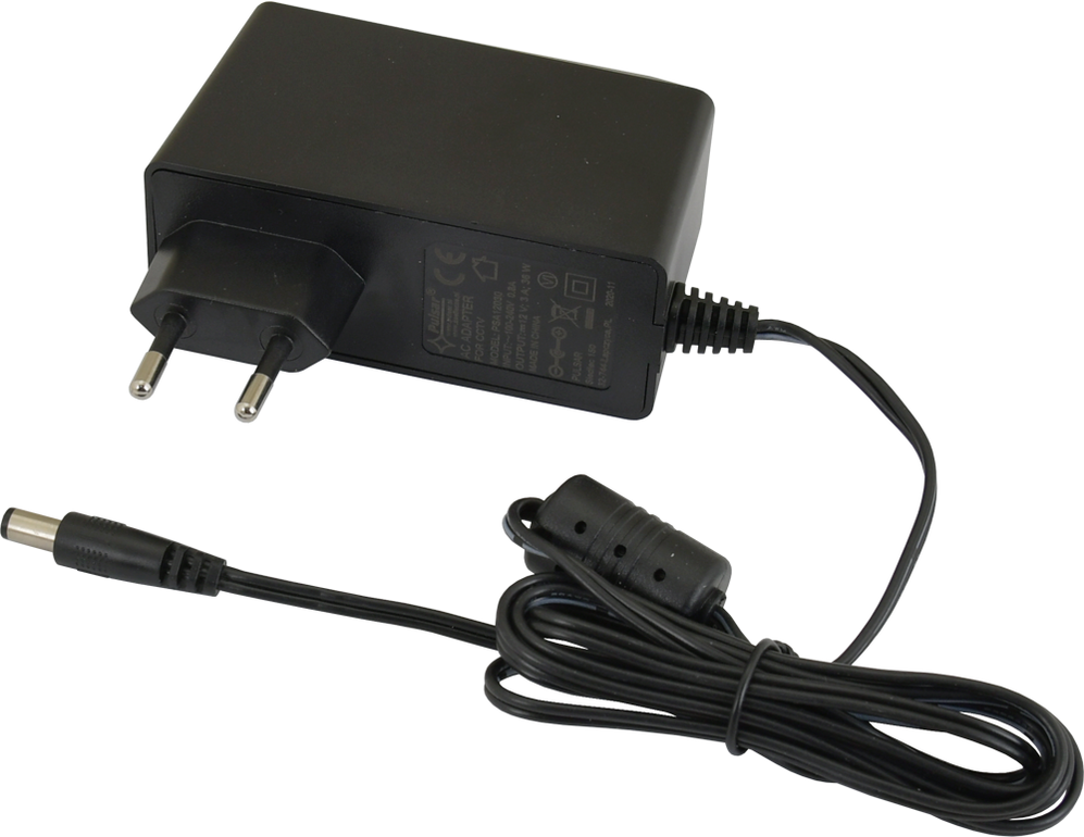 ĮKIEJAMAS IŠJUNGIMO MAITINIMO ŠALIMAS CCTV Pulsar PSA12030 12V/3A