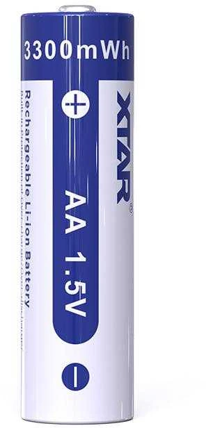 Įkraunamos baterijos R06 / AA 1.5V Xtar 2000mAh (4 vnt. dėžutėje) su apsauga