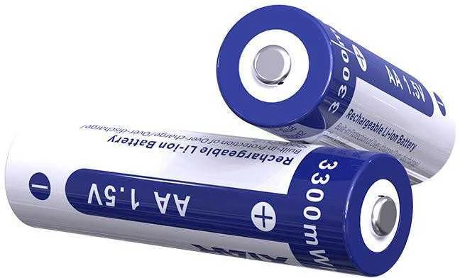 Įkraunamos baterijos R06 / AA 1.5V Xtar 2000mAh (4 vnt. dėžutėje) su apsauga