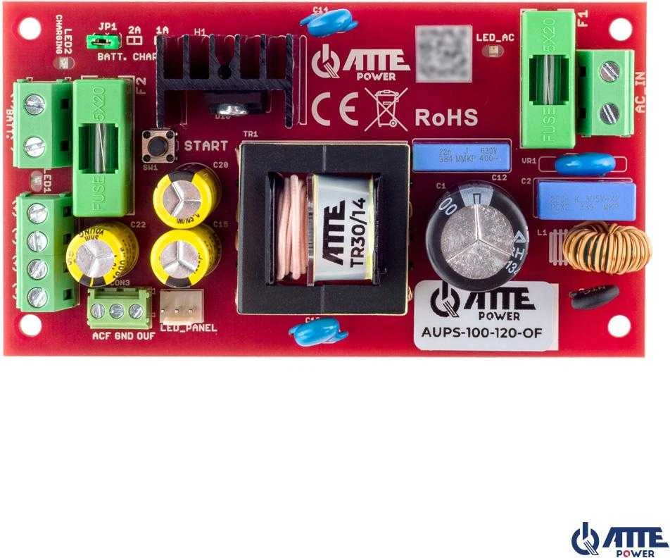 BUFERINIS IMPULSINIS MAITINIMO ADAPTERIS AUPS-100-120-OF ATTE