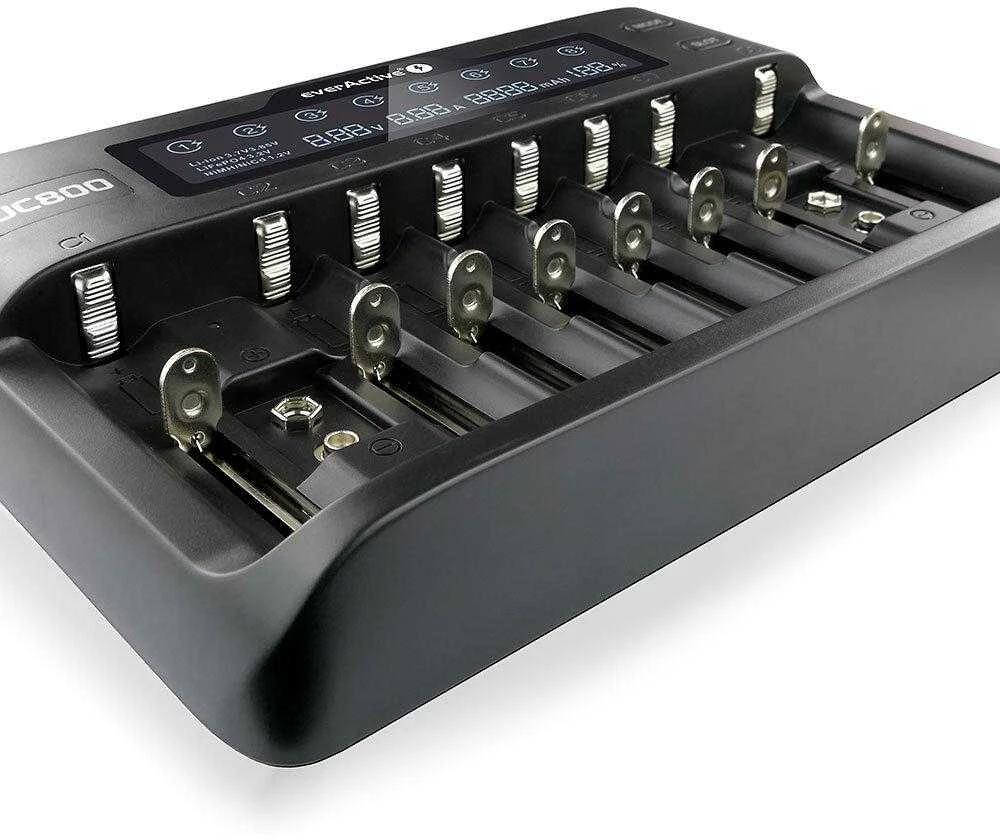 Akumuliatorių Įkroviklis - EverActive UC-800