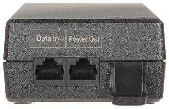 Dahua PoE purkštukas su Data In ir Power Out jungtimis