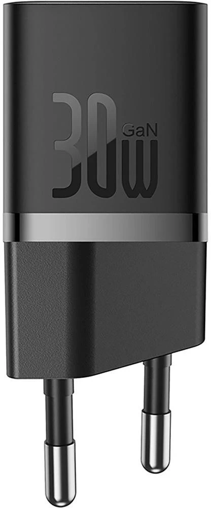 Baseus GaN5 30W su kablem 100W USB-C do USB-C - juoda