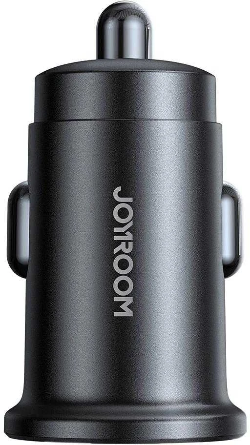 Automobilinis įkroviklis Joyroom JR-CCN16 USB-A/USB-C 15W juodas