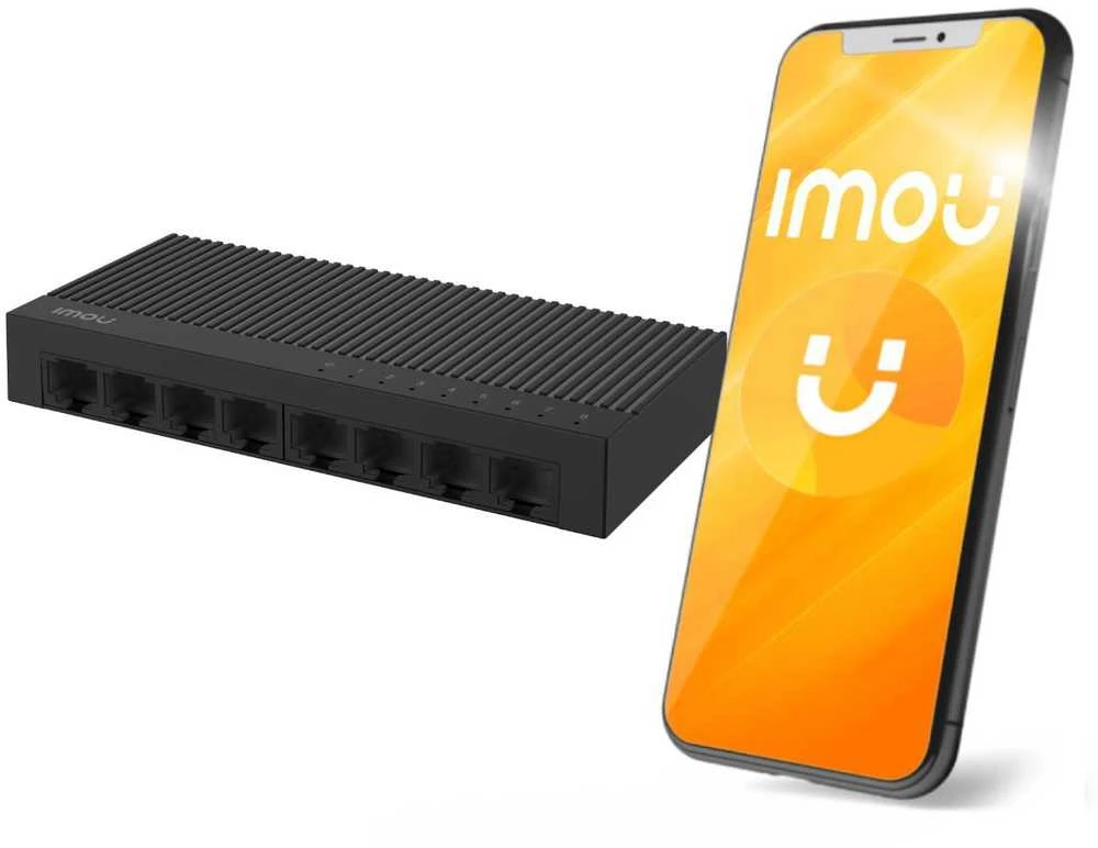 Šakotuvas 8 prievadų 100 Mb/s LAN jungiklis IMOU SF108C