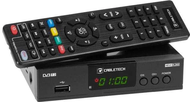 DVB-T/C imtuvas Hevc H.265 10bit Cabletech