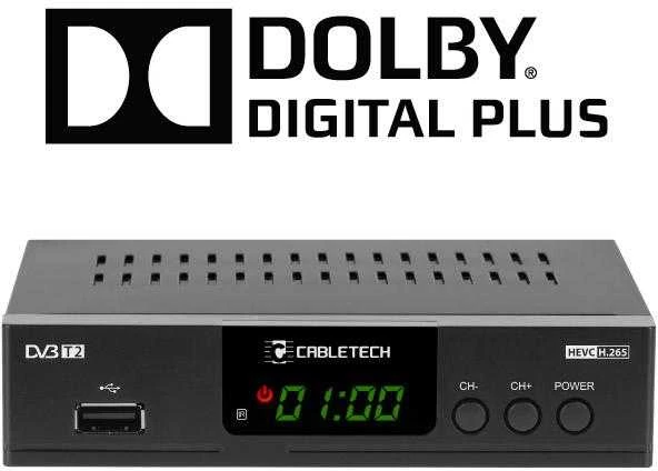 DVB-T/C imtuvas Hevc H.265 10bit Cabletech