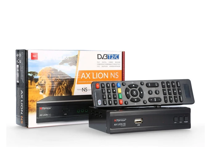 „Opticum AX Lion“ DVB-T2/C NS H.265