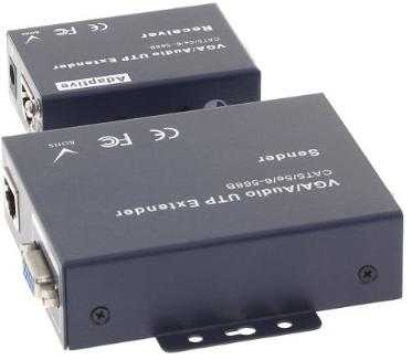INY VGA+Audio Extender over UTP Delta Multimedia