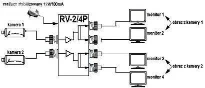 Delta VIDEO SKAITYtuvas RV-2/4P