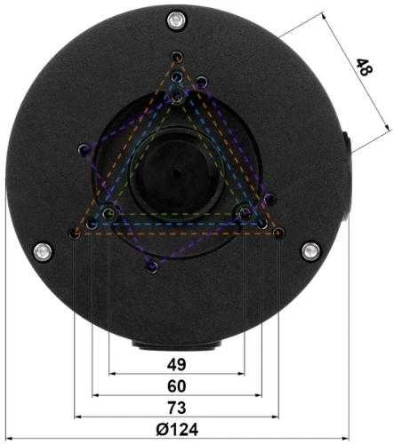 Delta UCHWYT CAMRY STG-PFA130-E(Juodas) STG