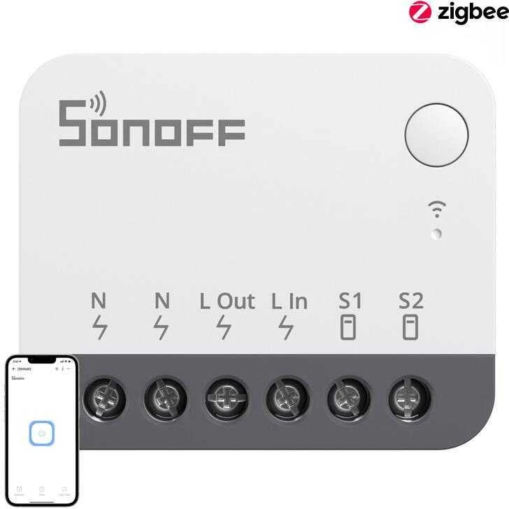 SONOFF ZBMINI Extreme (ZBMINIR2) Zigbee 3.0 išmanioji relė