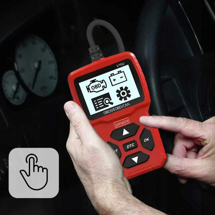 BMW Zenwire V750 OBD2 CAN diagnostikos skaitytuvo sąsaja