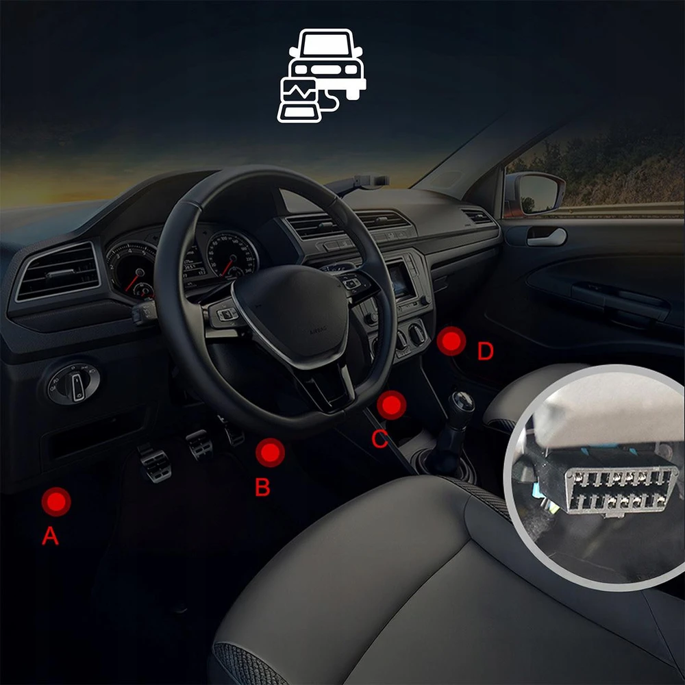 Sąsajos testeris Diagnostinis skaitytuvas OBD2 ELM327 CAN Zenwire V620