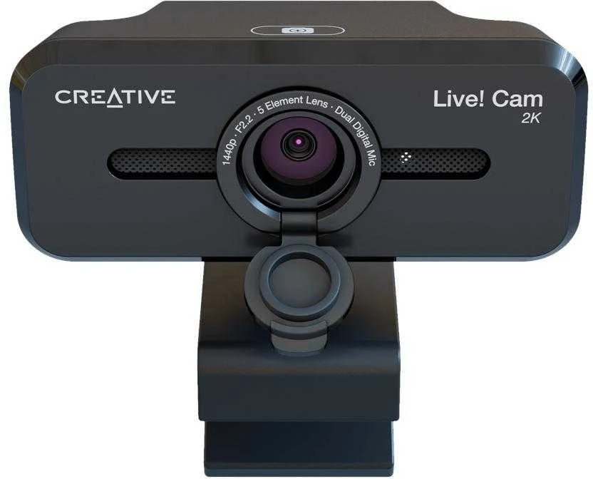 Creative internetinė kamera Sync V32K QHD juodos spalvos