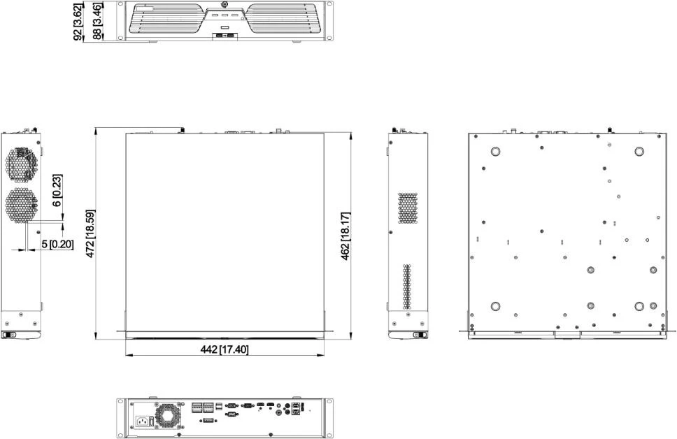 Vaizdo įrašymo įrenginys Hikvision NVR DS-9664NI-M8