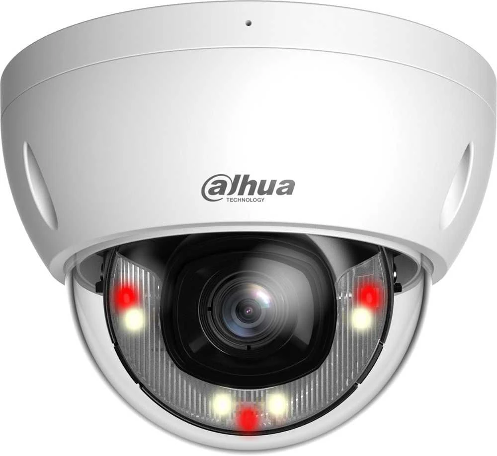 Dahua Kamera Dahua Technology WizSense IPC-HDBW2449E-S-IL-0280B apsaugos kamera Kupolinė IP apsaugos kamera Lauko 2688 x 1520 pikselių Lubinės/Sienos/Stulpo