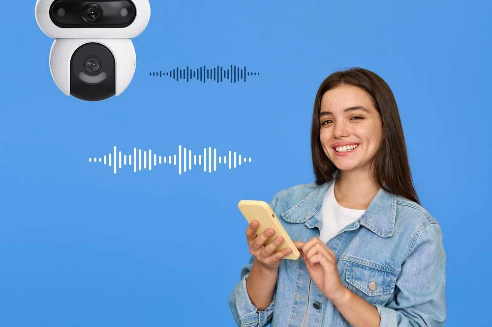 EZVIZ CS-HB90/SP lauko akumuliatorinė dviguba kamera (2x4MP, 10400mAh, Su saulės panele)