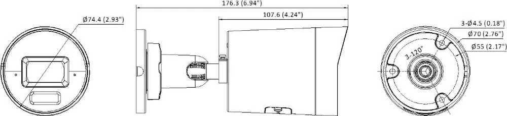 DS-2CD2083G2-LI2U(2.8mm) Kamera IP tubowa 8Mpx Hikvision