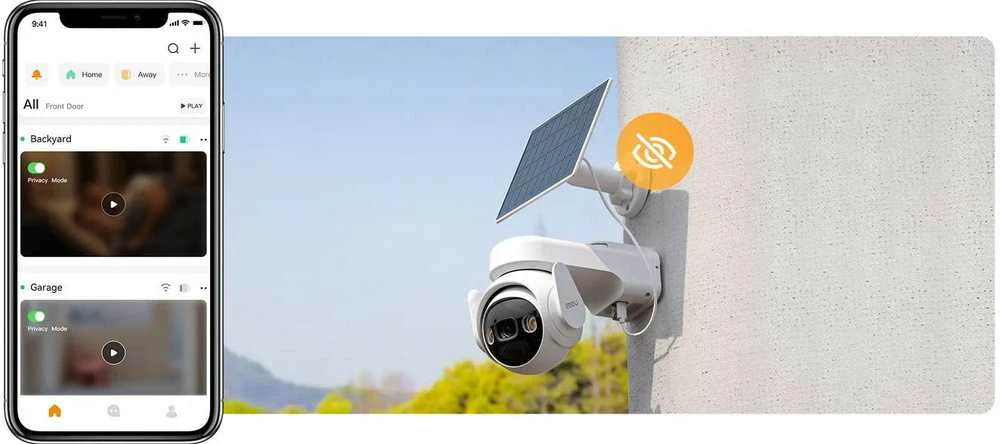 „Imou Cell PT Lite 3MP“ su saulės baterija