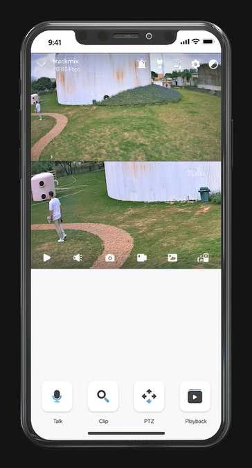 Reolink | IP kamera | TrackMix WiFi | PTZ | 8 MP | 2,8/8 | IP65 | H.264/H.265 | „Micro SD“, maks. 256 GB