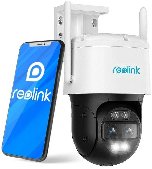 Reolink | IP kamera | TrackMix WiFi | PTZ | 8 MP | 2,8/8 | IP65 | H.264/H.265 | „Micro SD“, maks. 256 GB