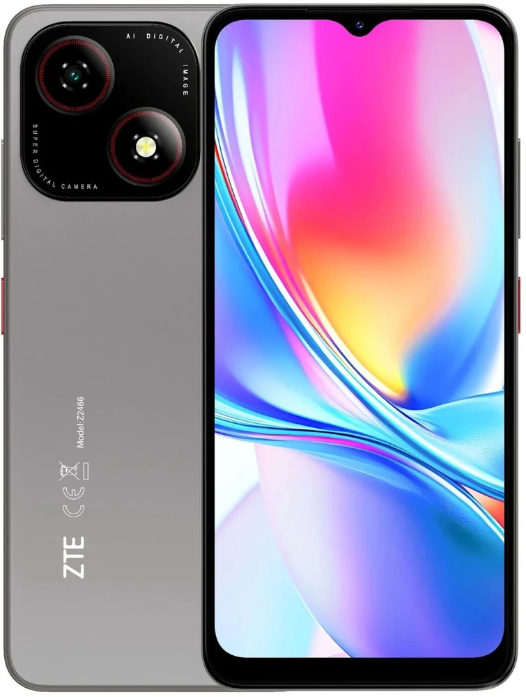 ZTE A35e 2/64GB Dual SIM Pilka