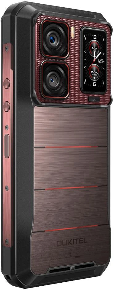 Oukitel WP300 6.8″ Išmanusis telefonas Dual SIM Android 15 5G USB Type-C 12 GB 512 GB 16000 mAh Raudonas