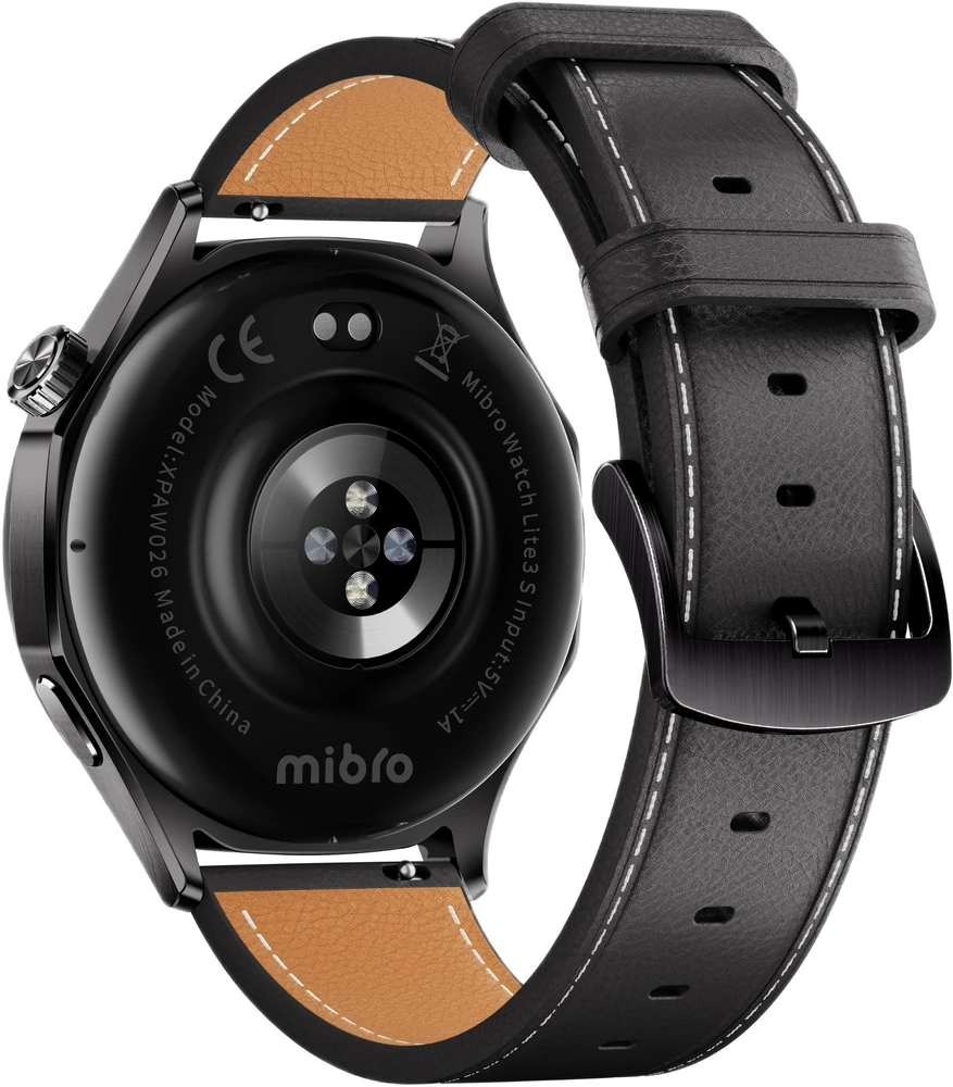 Išmanusis laikrodis Mibro Watch GT (juoda) (2 paski w zestawie)