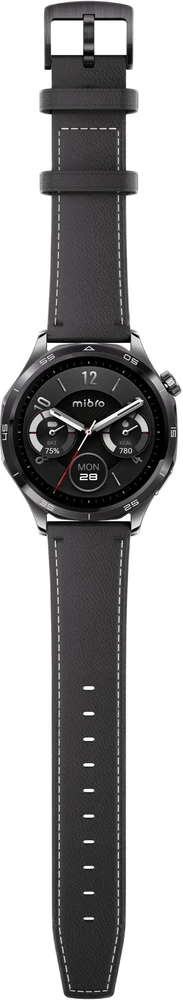 Išmanusis laikrodis Mibro Watch GT (juoda) (2 paski w zestawie)
