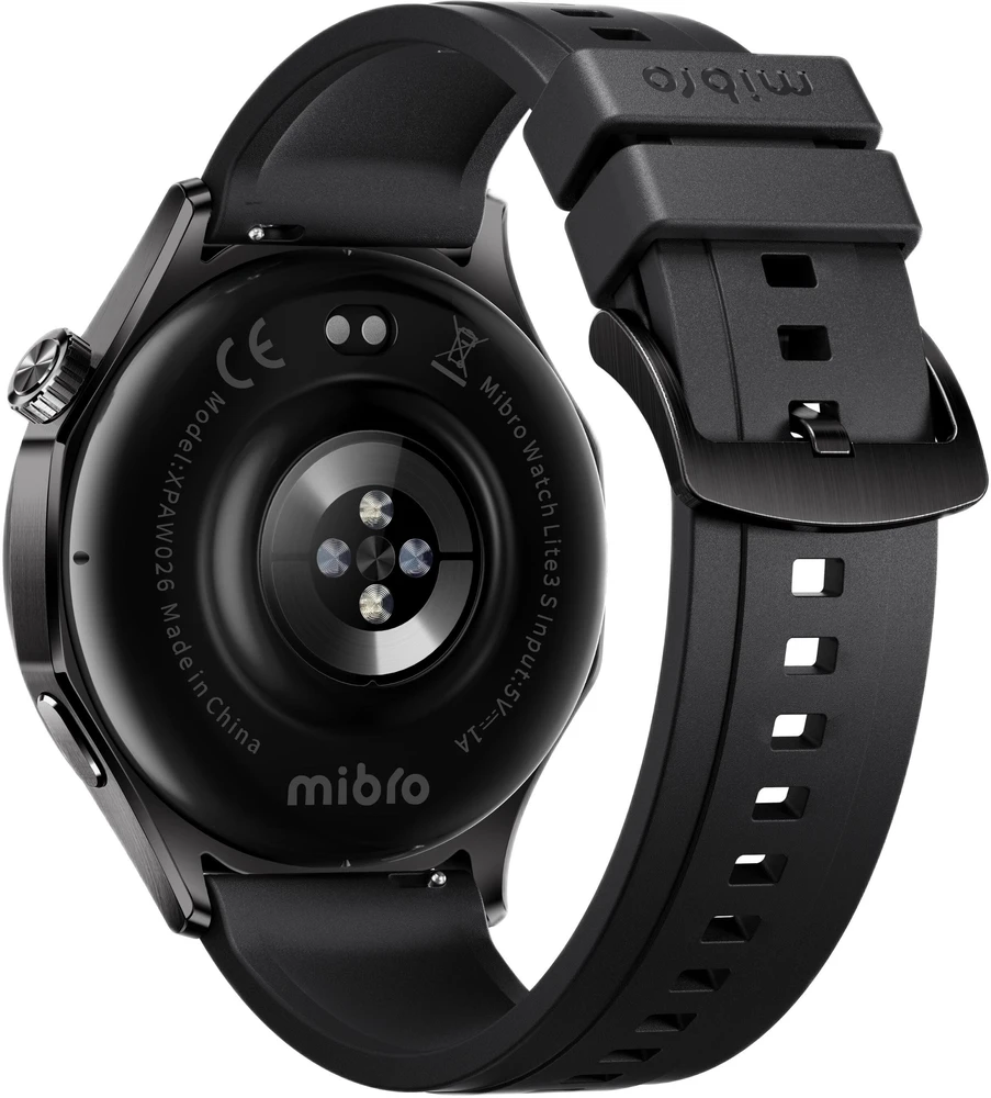 Išmanusis laikrodis Mibro Watch GT (juoda) (2 paski w zestawie)
