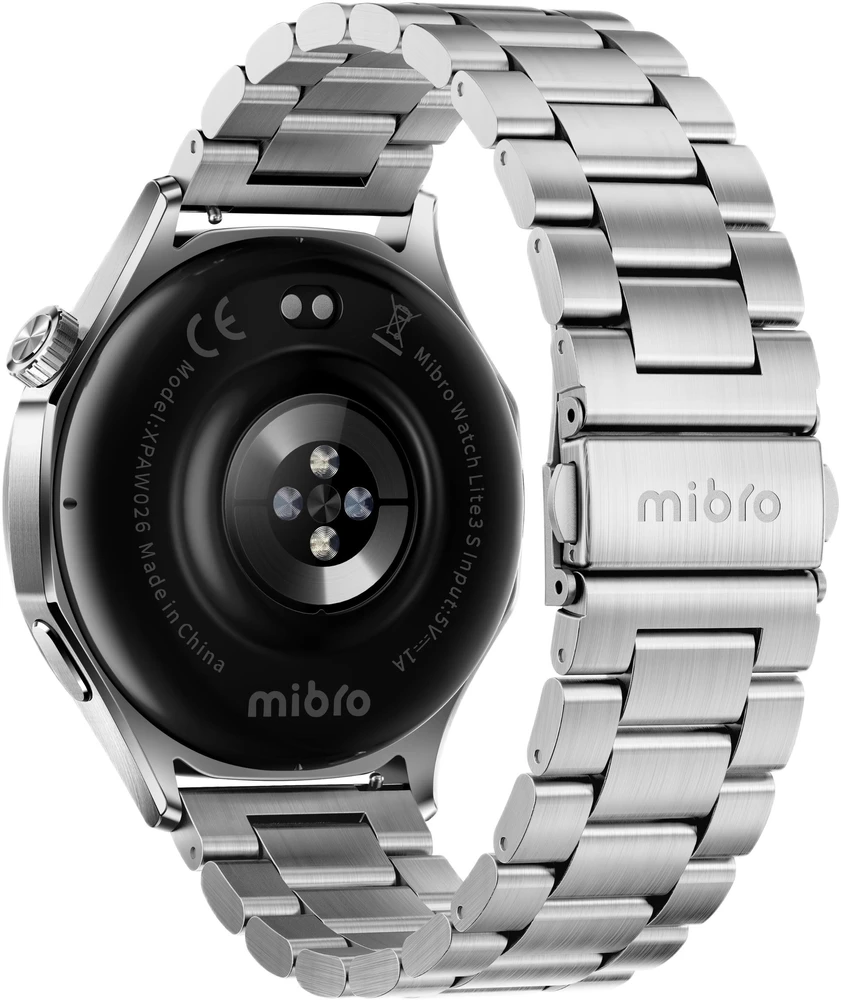 Išmanusis laikrodis Mibro Watch GT (sidabrinė) (2 paski w zestawie)