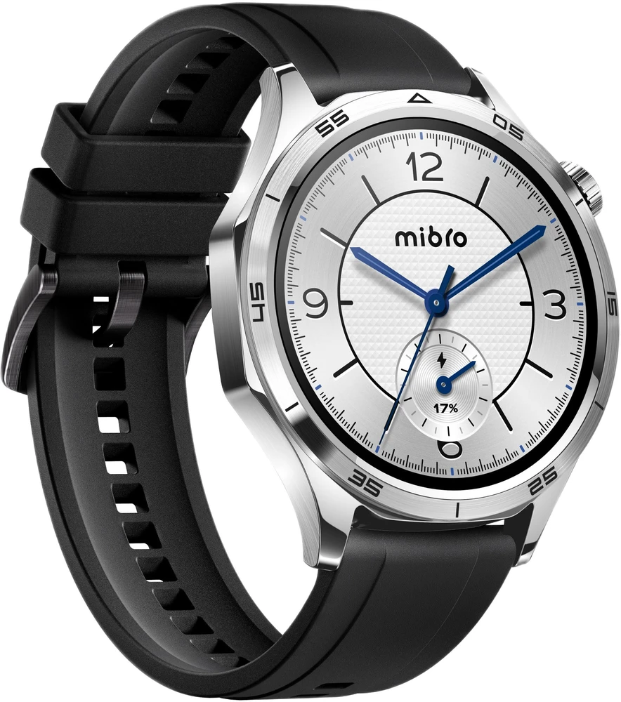 Išmanusis laikrodis Mibro Watch GT (sidabrinė) (2 paski w zestawie)