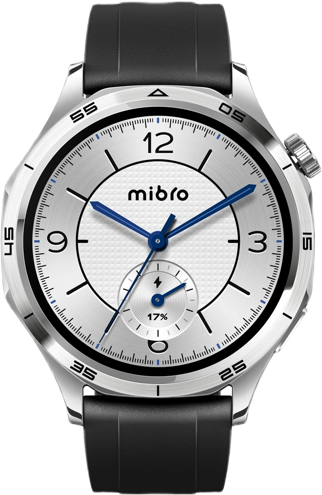 Išmanusis laikrodis Mibro Watch GT (sidabrinė) (2 paski w zestawie)