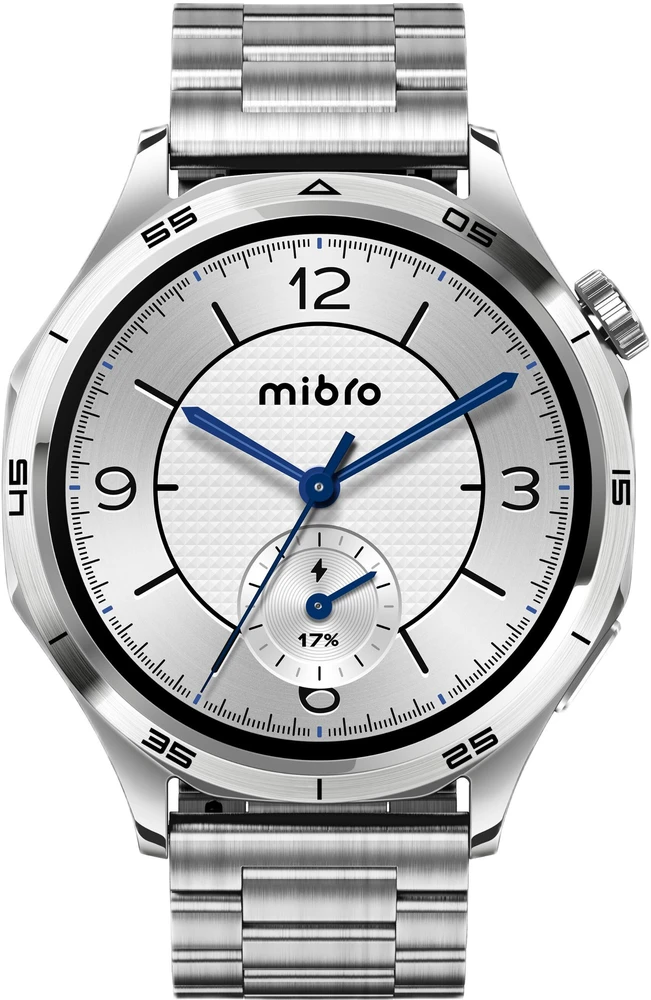 Išmanusis laikrodis Mibro Watch GT (sidabrinė) (2 paski w zestawie)
