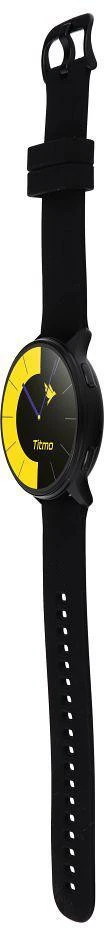 Išmanusis laikrodis TITMO O-200 (GPS, AMOLED, bluetooth call, silicone strap) juodas