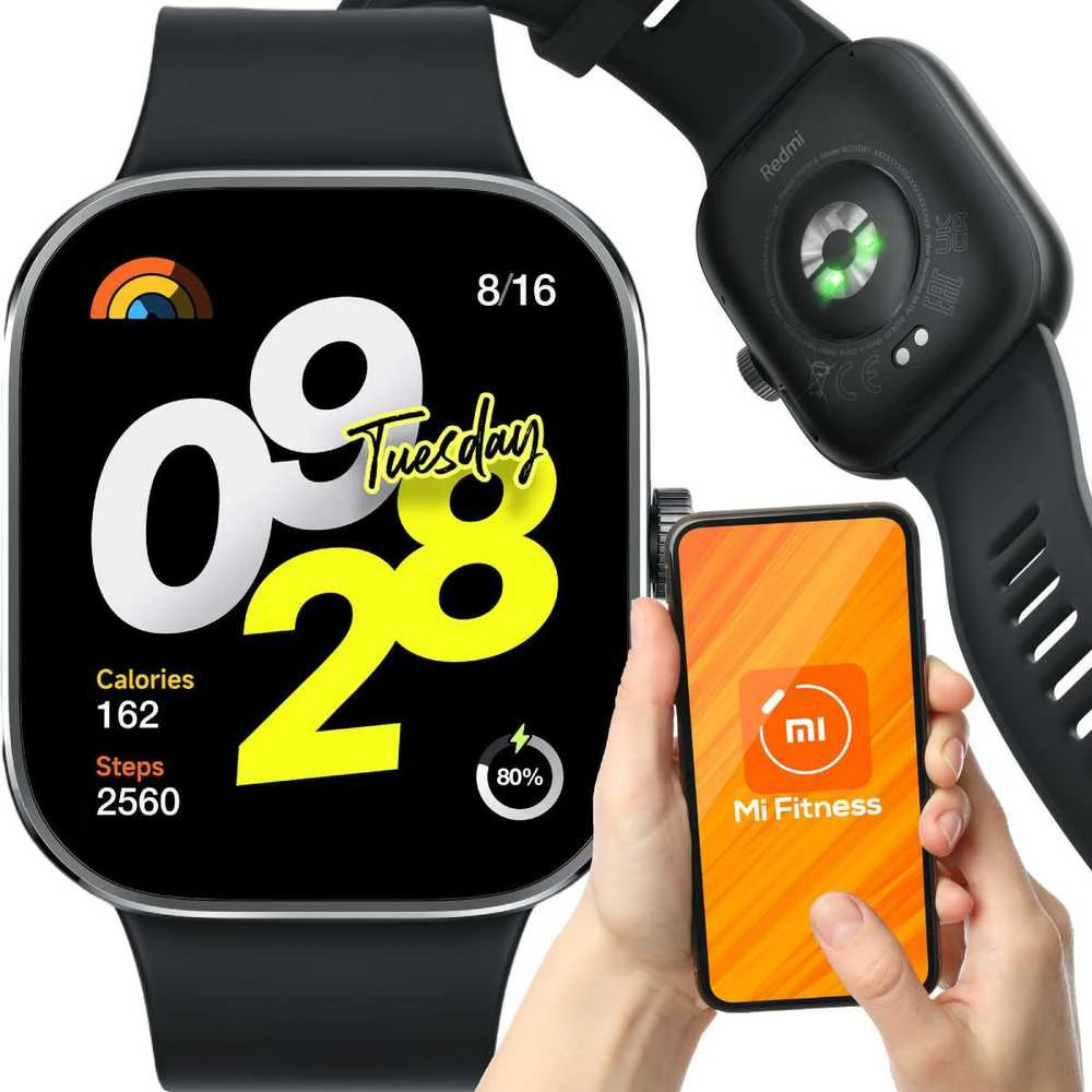 Išmanusis laikrodis Redmi Watch 4, Juodas
