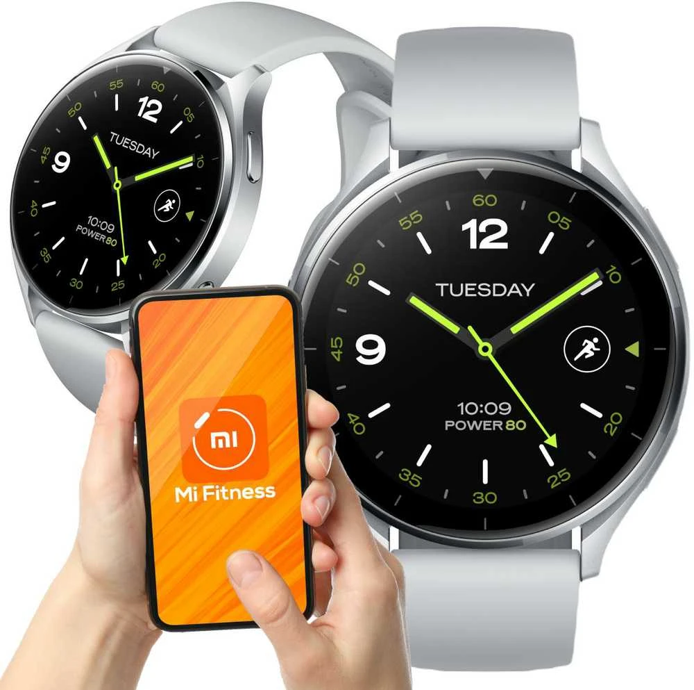 Išmanusis laikrodis Xiaomi Watch 2, Sidabrinės spalvos korpusas
