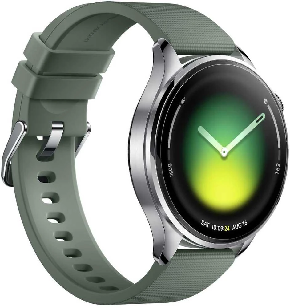Išmanusis laikrodis Xiaomi Watch 5 | AMOLED | 1.54" | Atsparus vandeniui | Žalias