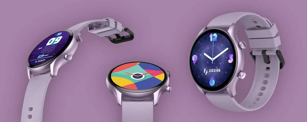 Išmanusis Laikrodis Zeblaze Btalk 3 Plus (Violetinis)