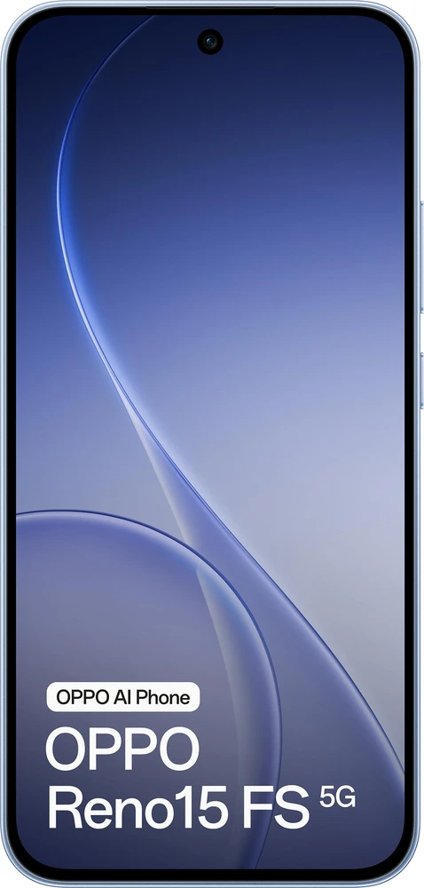 Išmanusis telefonas Oppo Reno15 FS 5G Dual Sim 8GB RAM 512GB - Aurora Mėlyna