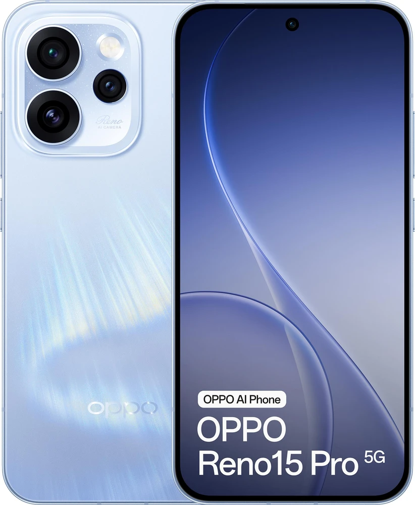 OPPO Reno 15 Pro 5G 12/512GB Mėlyna