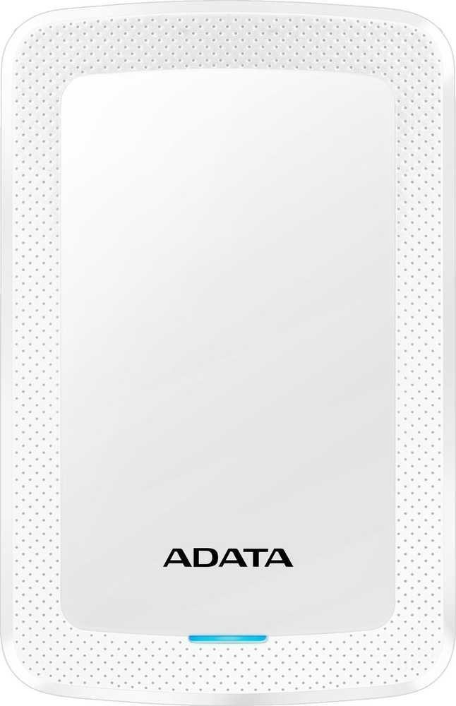 Išorinis kietasis diskas Adata HV300 1TB, 2.5", USB 3.1, Baltas