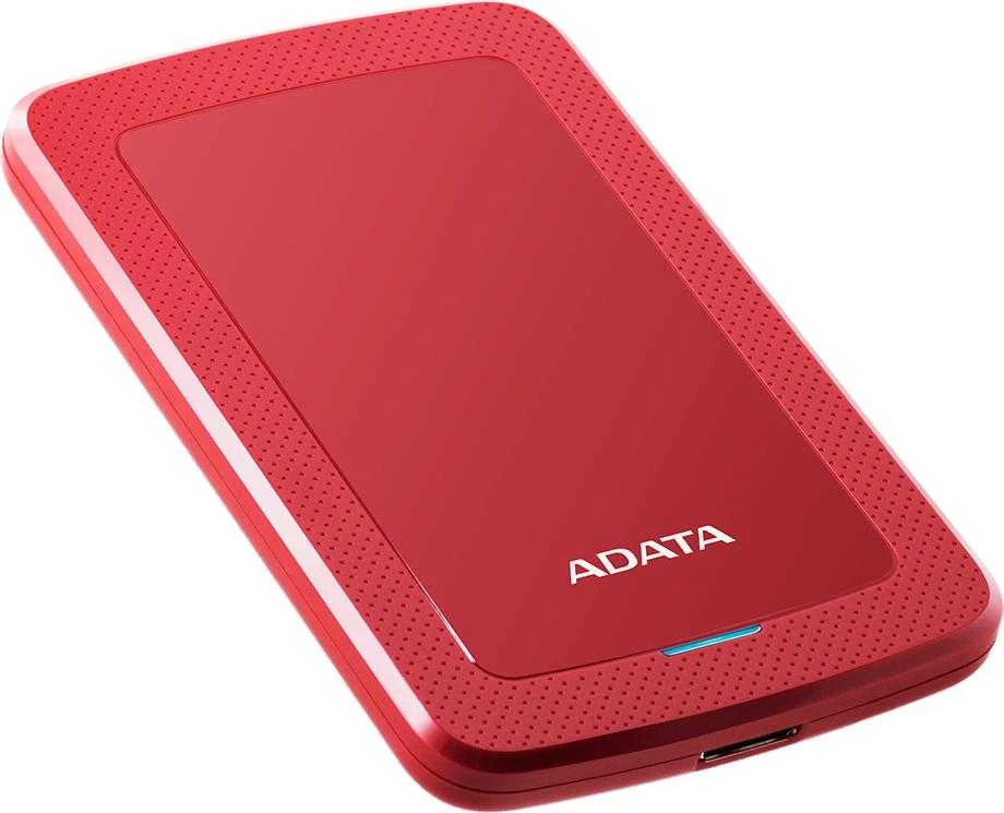 Kietasis išorinis diskas Adata HV300 1TB, 2.5", USB 3.1, Raudonas