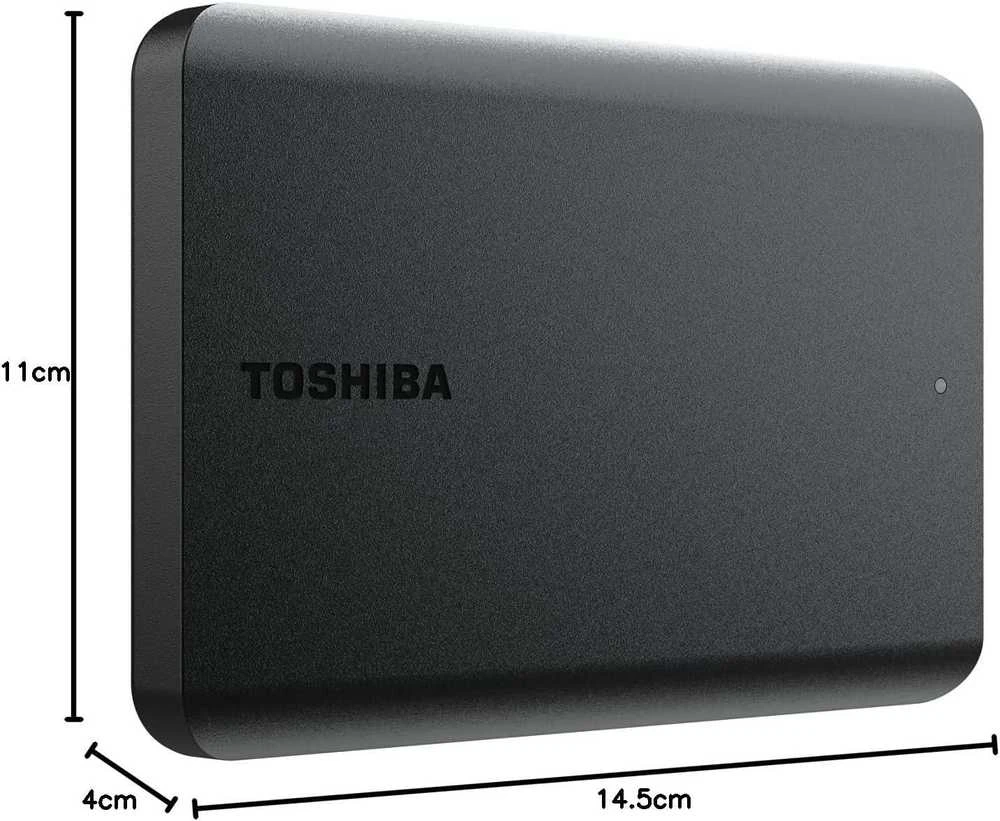 Toshiba CANVIO BASICS | HDTB520EK3AA | 2000 GB | 2.5 " | USB 3.2 Gen1 | Juodas