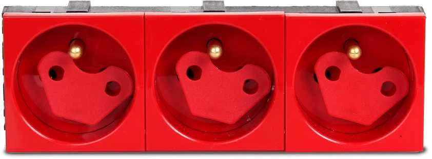 Javel 3M trigubas elektros lizdas + spyna